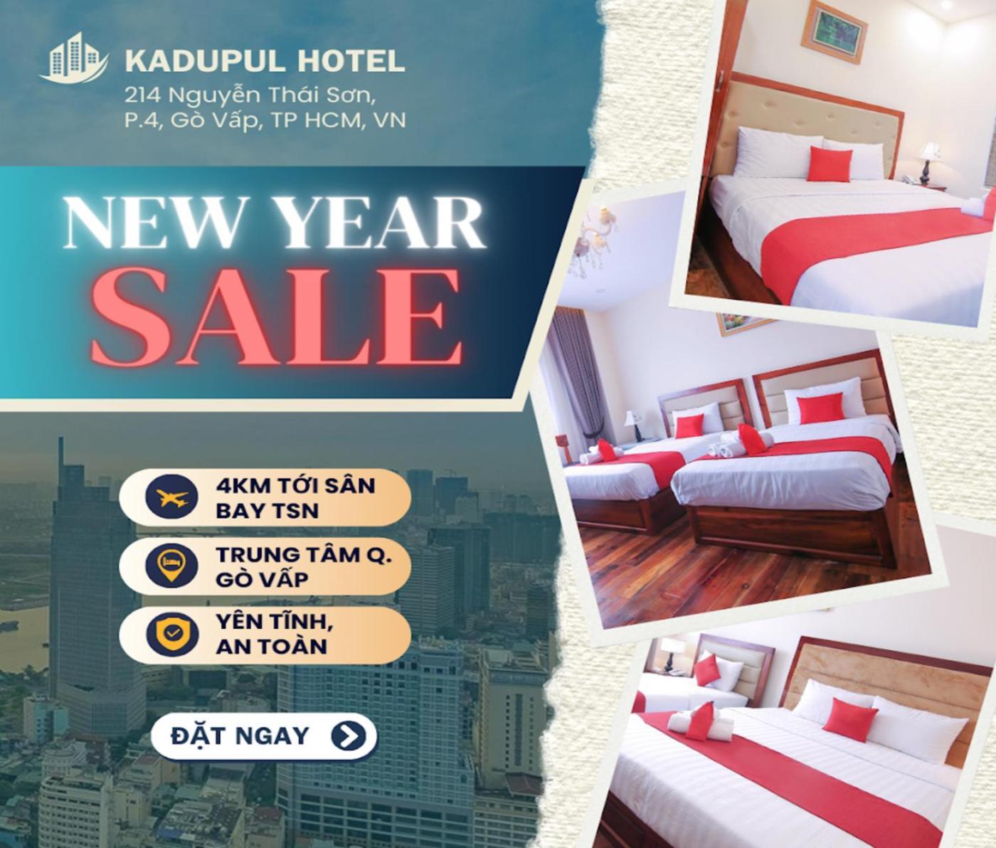 Kadupul Hotel Nguyen Thai Son Bandar Ho Chi Minh Luaran gambar